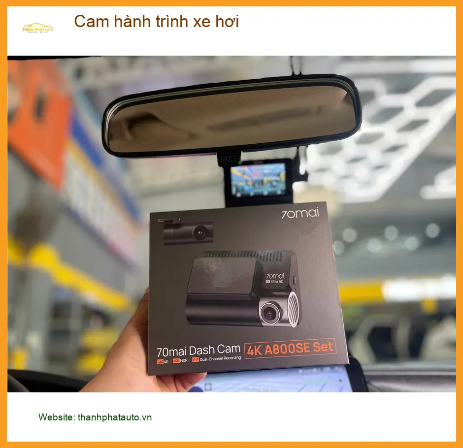 Anh Thành lắp cam hành trình Hyundai Accent tại Quận Bình Thạnh ảnh thực tế 3