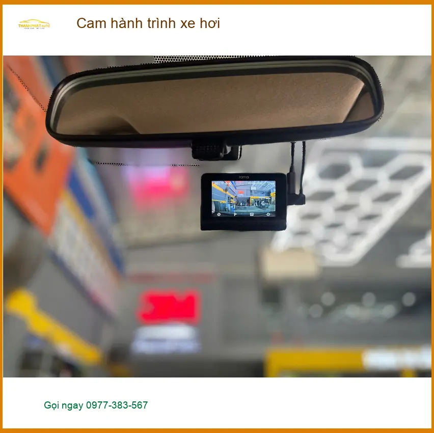 Anh Duy Khang lắp cam hành trình xe hơi Hyundai Accent ở Cần Giờ ảnh thực tế 4