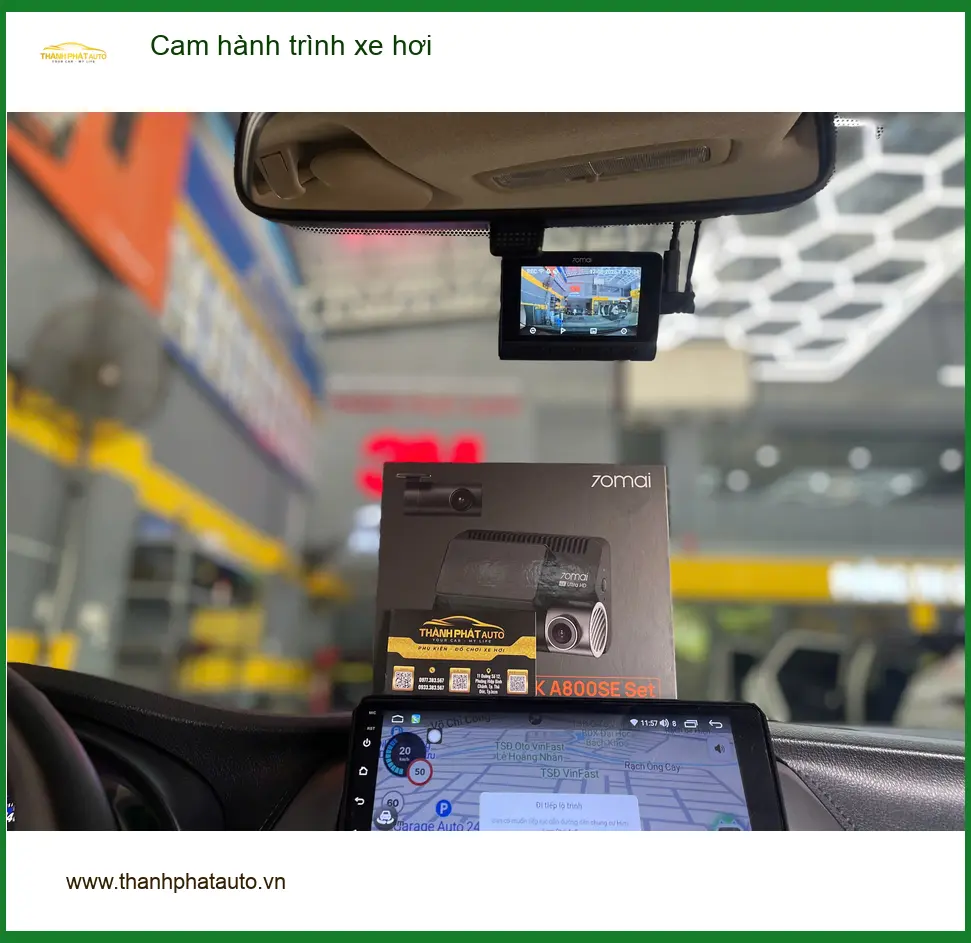 Anh Tuấn lắp cam hành trình xe hơi Mazda 3 tại Quận 10 chính hãng ảnh thực tế 3
