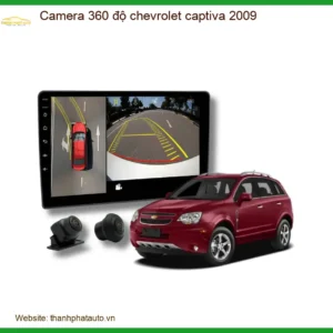 Camera 360 độ Chevrolet Captiva 2009 - Địa Chỉ Lắp Đặt Chính Hãng TPHCM