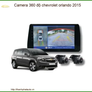 Camera 360 độ Chevrolet Orlando 2015 - Trung Tâm Gắn Giá Tốt TPHCM