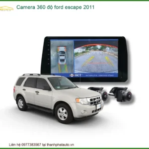 Camera 360 độ Ford Escape 2011 - Địa Chỉ Lắp Đặt Uy Tín TPHCM