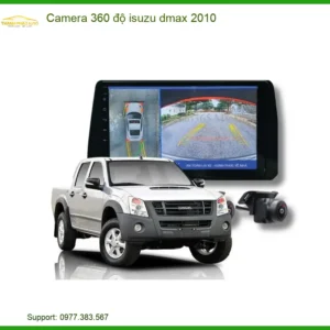 Camera 360 độ Isuzu D-Max 2010 - Địa Chỉ Lắp Đặt Chính Hãng TPHCM