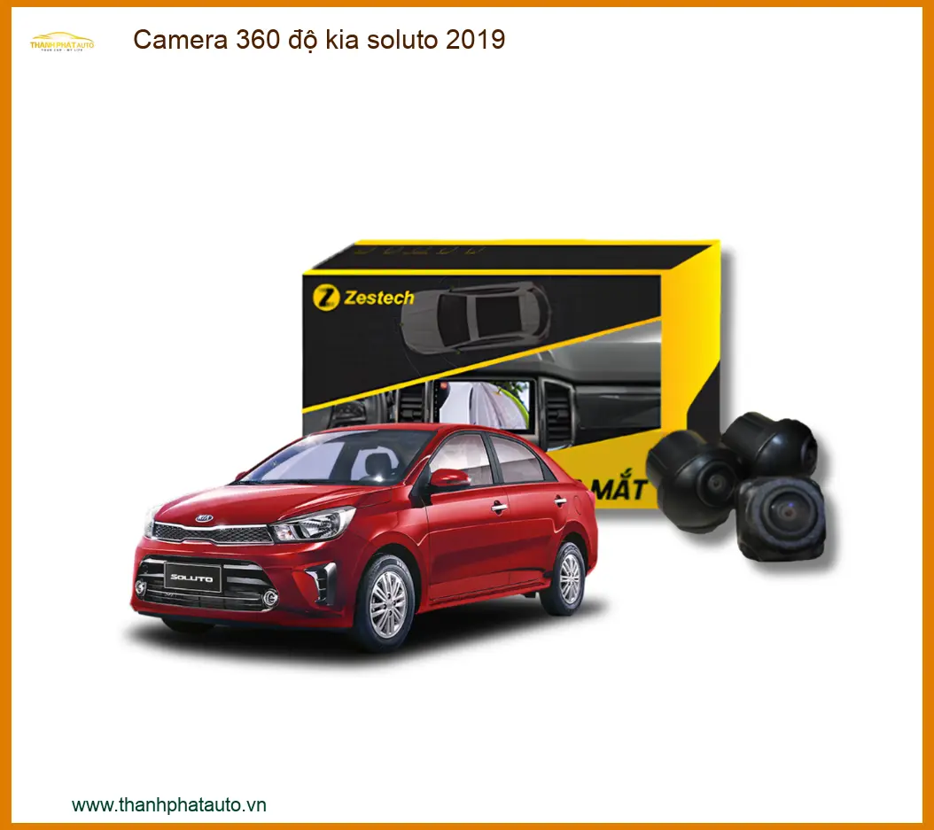 Camera 360 độ Kia Soluto 2019 - Địa Chỉ Lắp Đặt Uy Tín TPHCM