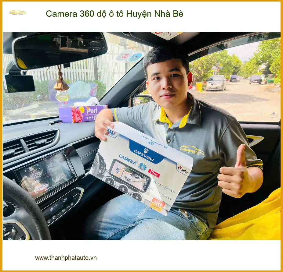 Trung Tâm Lắp Đặt Camera 360 Độ Ô Tô Xe Hơi Tại Huyện Nhà Bè - Nâng Cấp Chính Hãng