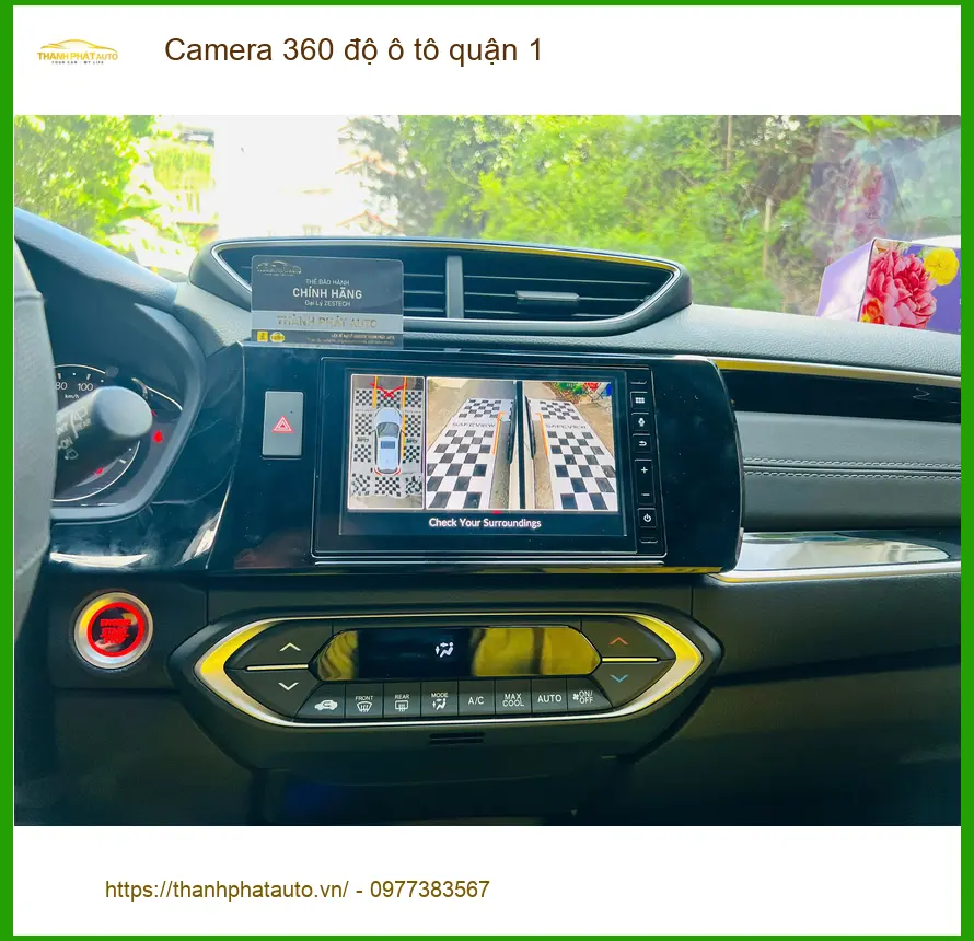 Trung Tâm Lắp Đặt Camera 360 Độ Ô Tô Tại Quận 1 - Lắp Đặt Uy Tín TPHCM ảnh thực tế 2
