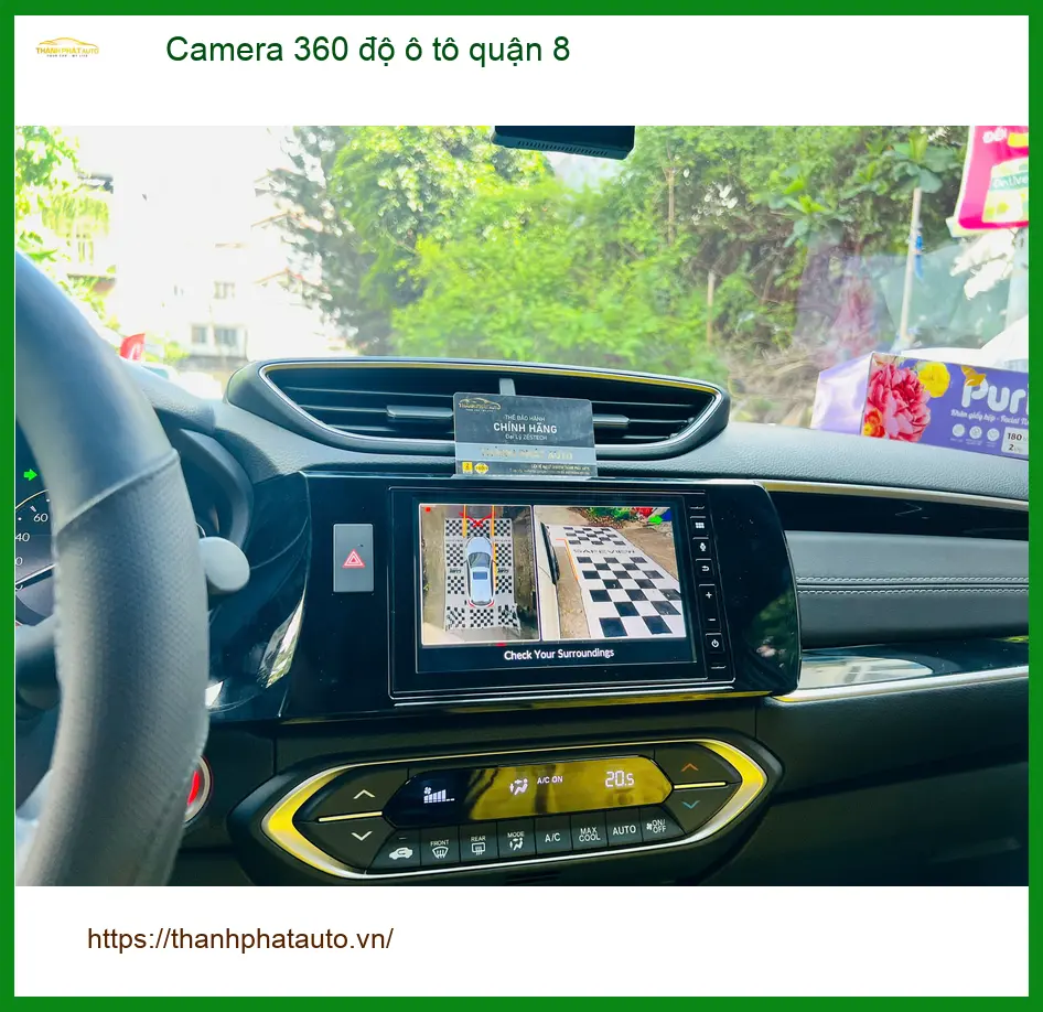 Địa Chỉ Lắp Camera 360 Độ Ô Tô quận 8 - Lắp Đặt Uy Tín TPHCM