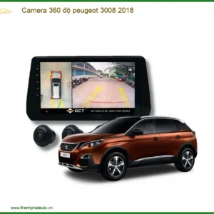 Camera 360 độ Peugeot 3008 2018 - Trung Tâm Lắp Đặt Uy Tín TPHCM