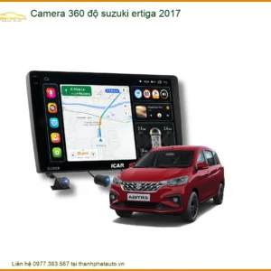 Camera 360 độ Suzuki Ertiga 2017 - Trung Tâm Gắn Chính Hãng TPHCM