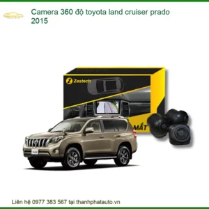 Camera 360 độ Toyota Land Cruiser Prado 2015 - Địa Chỉ Lắp Đặt Uy Tín TPHCM