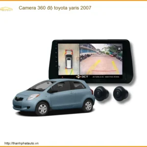 Camera 360 độ Toyota Yaris 2007 - Trung Tâm Lắp Đặt Chính Hãng TPHCM