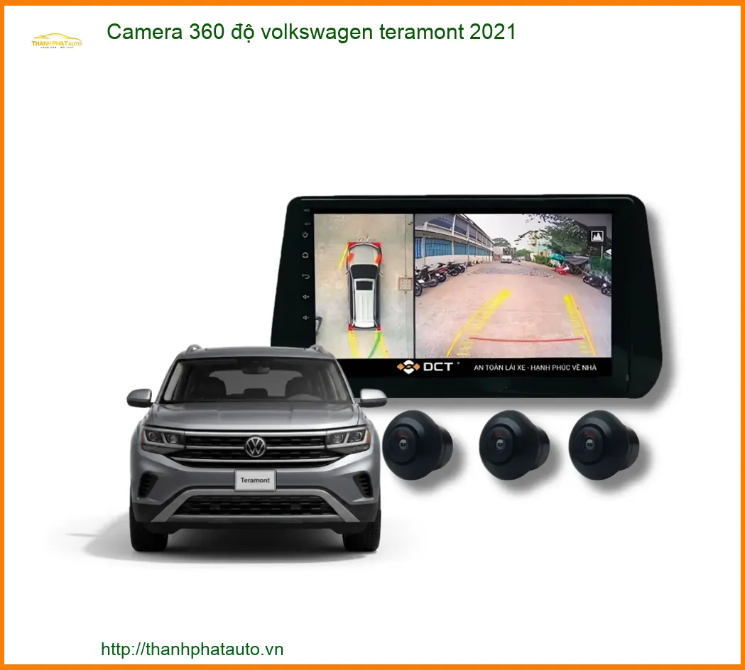 Camera 360 độ Volkswagen Teramont 2021 - Địa Chỉ Lắp Đặt Uy Tín TPHCM