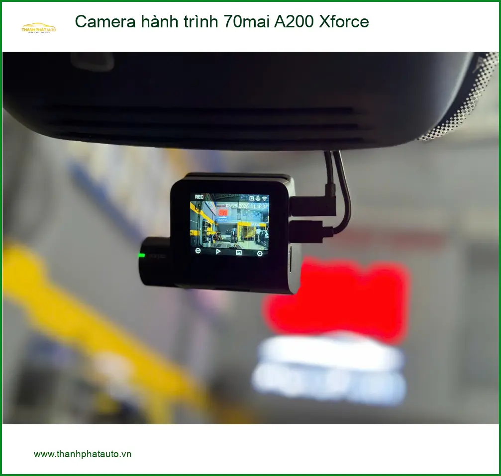 Anh Duy lắp Camera hành trình 70mai A200 Xforce cho Mazda 3 tại Quận 12 ảnh thực tế 3