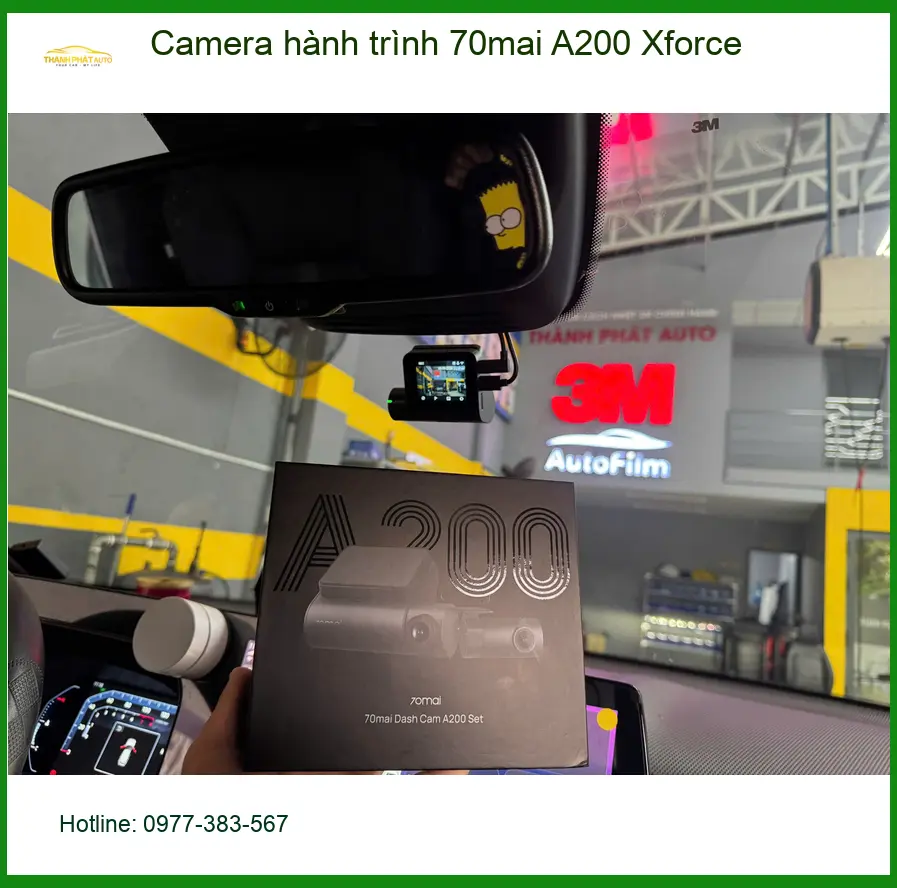 Anh Duy lắp Camera hành trình 70mai A200 Xforce cho Mazda 3 tại Quận 12 ảnh thực tế 4