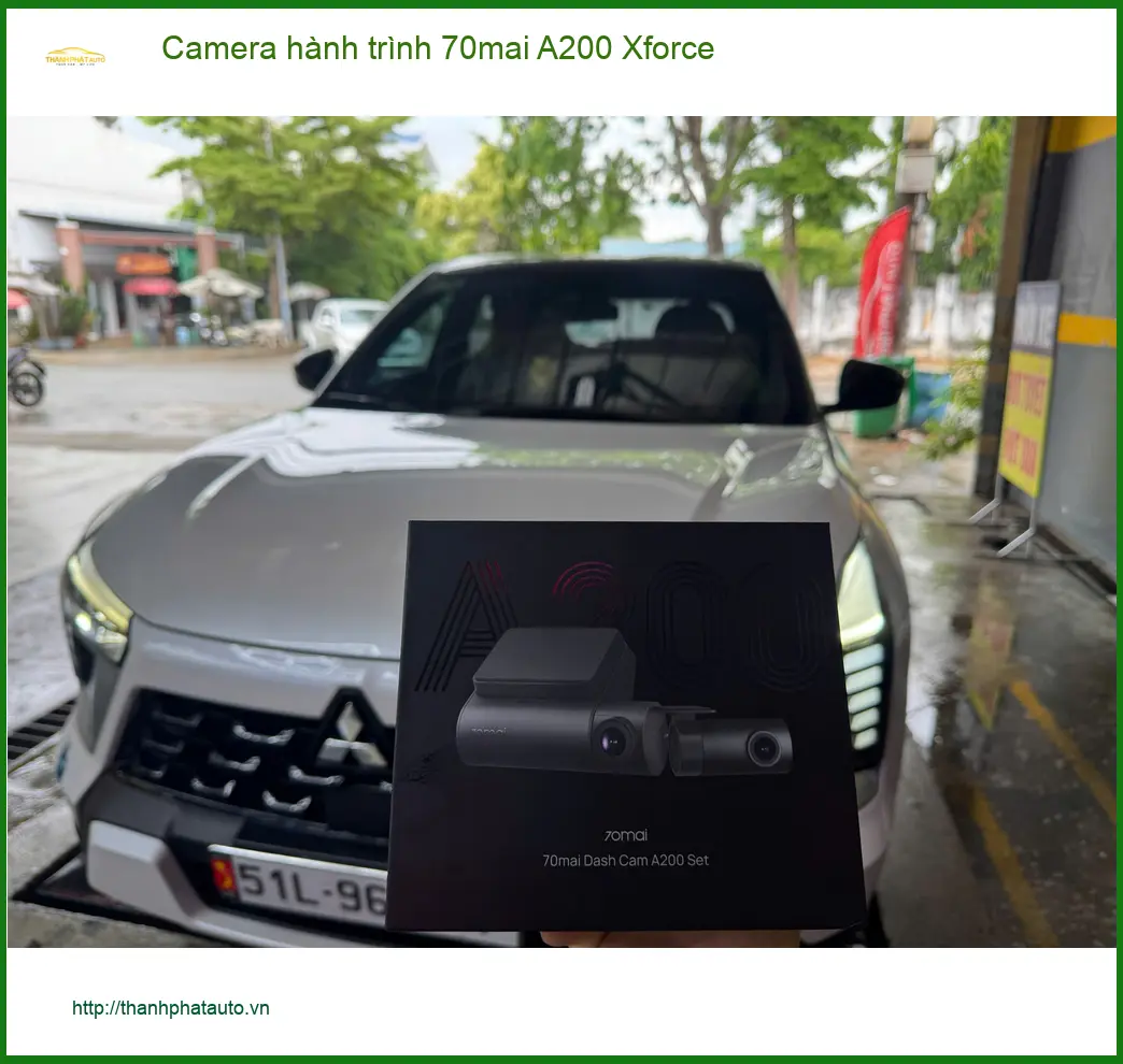 Lắp Camera hành trình 70mai A200 Xforce Quận Bình Thạnh cho xe Anh Bảo ảnh thực tế 2
