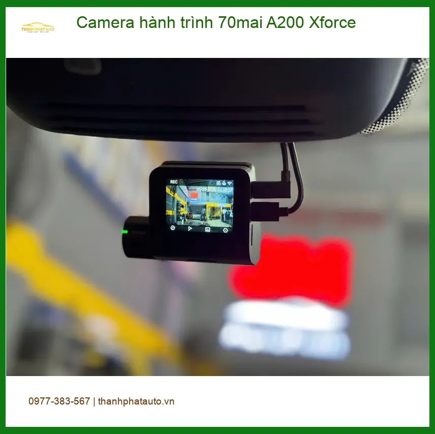 Anh Tùng lắp Camera hành trình 70mai A200 Xforce cho Accent tại Quận 5 ảnh thực tế 2