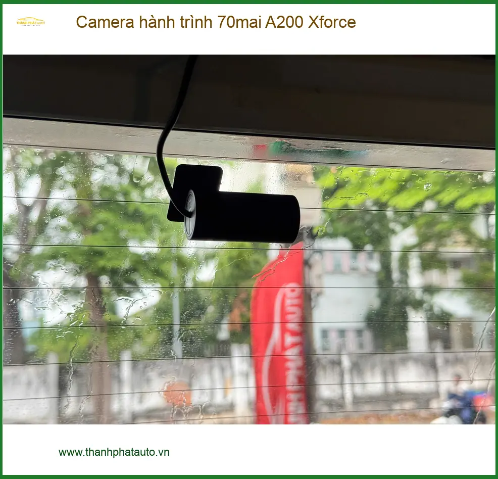 Anh Dũng lắp Camera hành trình 70mai A200 Xforce cho Toyota Vios tại Củ Chi