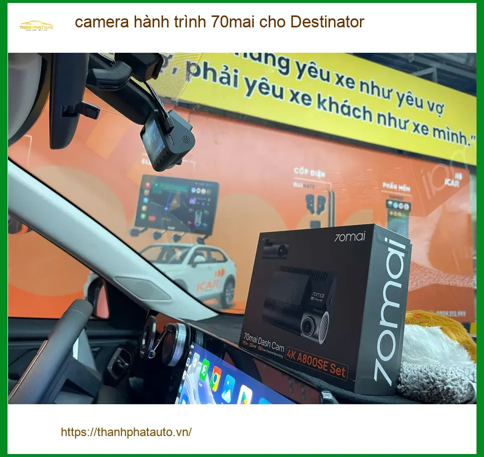 Chị Diễm My lắp camera hành trình 70mai cho Kia K3 tại Quận 4 để yên tâm lái xe ảnh thực tế 4