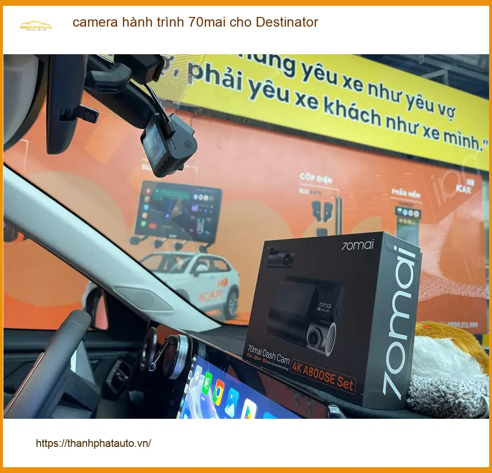 Anh Khải lắp camera hành trình 70mai cho Hyundai Creta tại Bình Chánh để an tâm lái xe