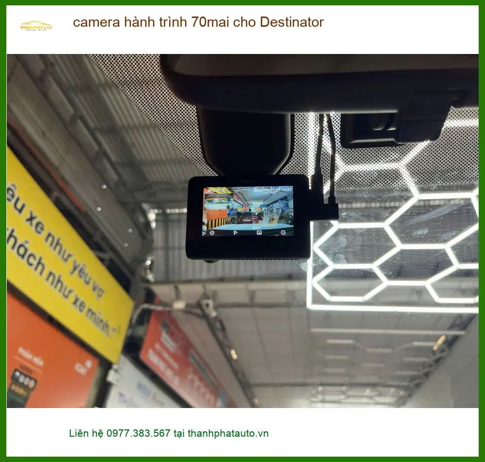 Anh Khải lắp camera hành trình 70mai cho Hyundai Creta tại Bình Chánh để an tâm lái xe ảnh thực tế 2