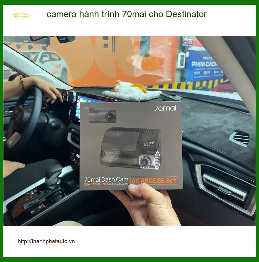 Anh Tùng lắp camera hành trình 70mai cho Suzuki XL7 tại Nhà Bè ảnh thực tế 2