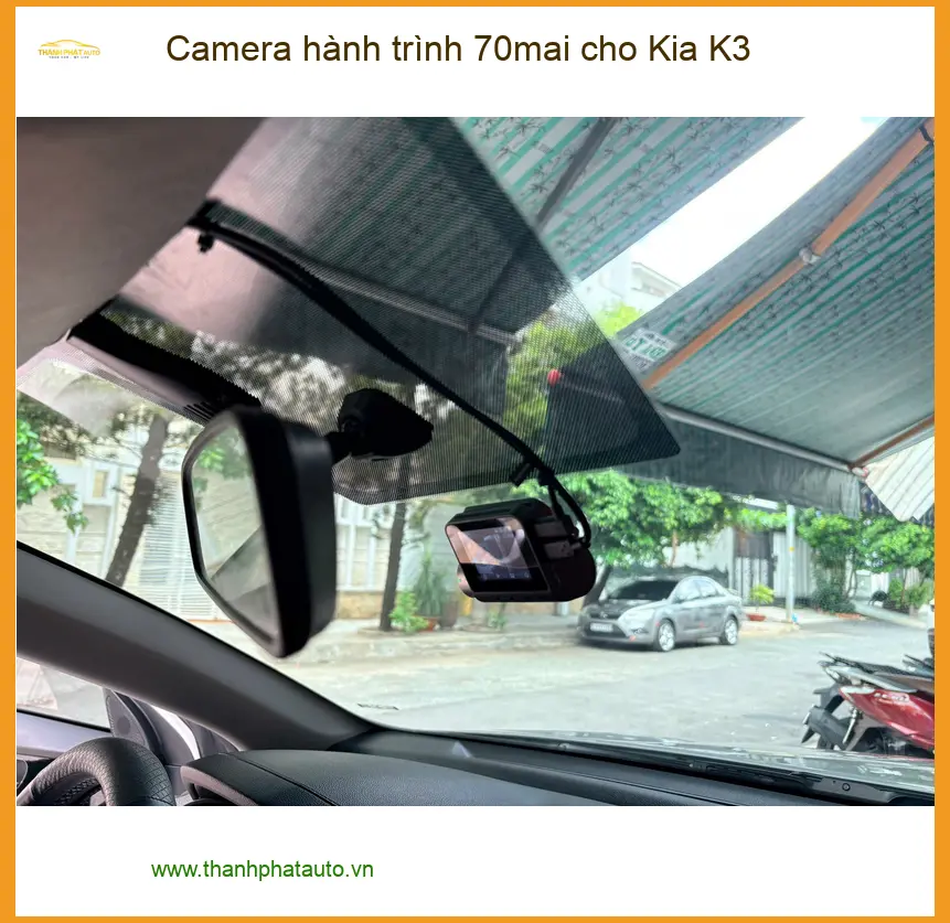 Anh Khải lắp Camera hành trình 70mai cho Kia K3 ở Quận Bình Tân ảnh thực tế 4