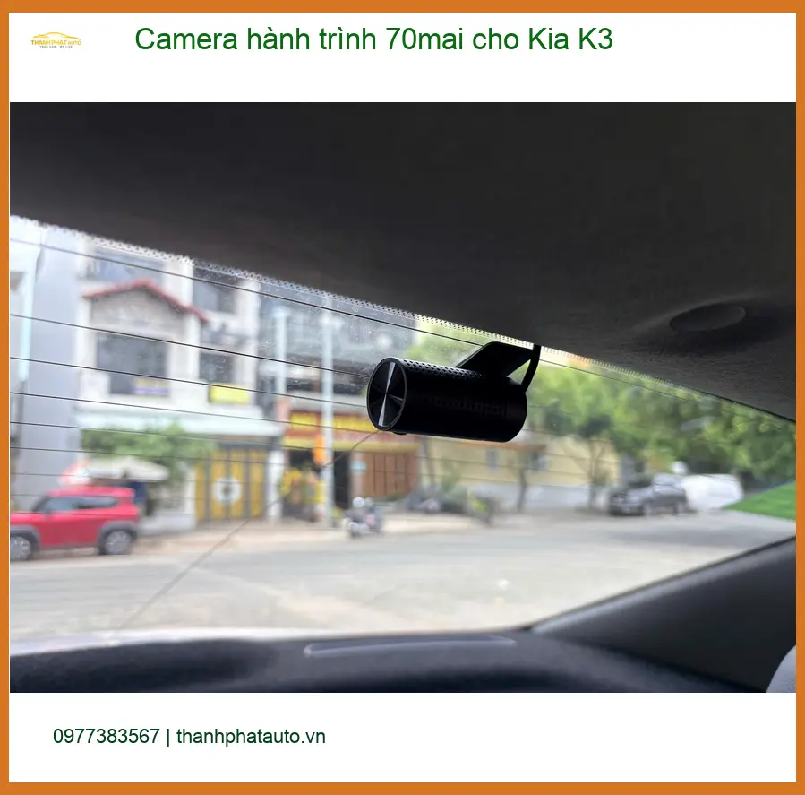 Anh Khải lắp Camera hành trình 70mai cho Kia K3 ở Quận Bình Tân ảnh thực tế 5