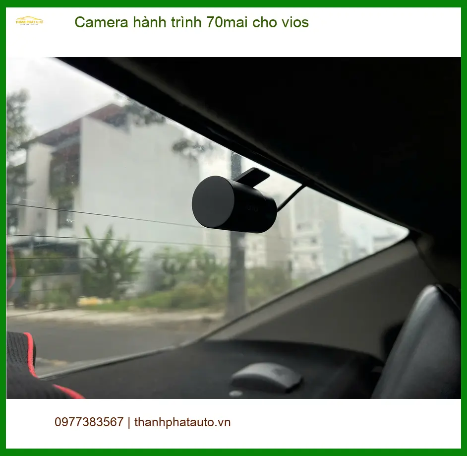 Anh Khải lắp Camera hành trình 70mai cho Vios ở Quận 5 để giám sát hành trình ảnh thực tế 2