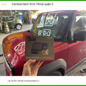 Trung Tâm Lắp Đặt Camera Hành Trình Ô Tô hành trình 70mai quận 2 - Gắn Nhanh Trong Ngày - Ảnh 2