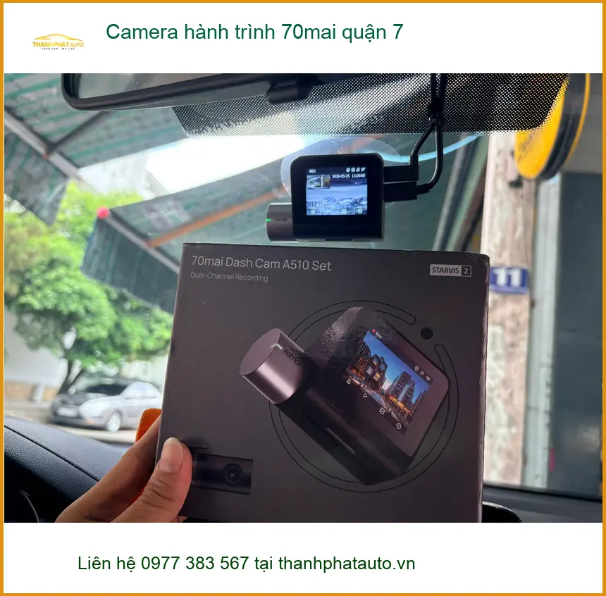 Nơi Lắp Camera Hành Trình Ô Tô hành trình 70mai quận 7 - Giá Tốt TPHCM