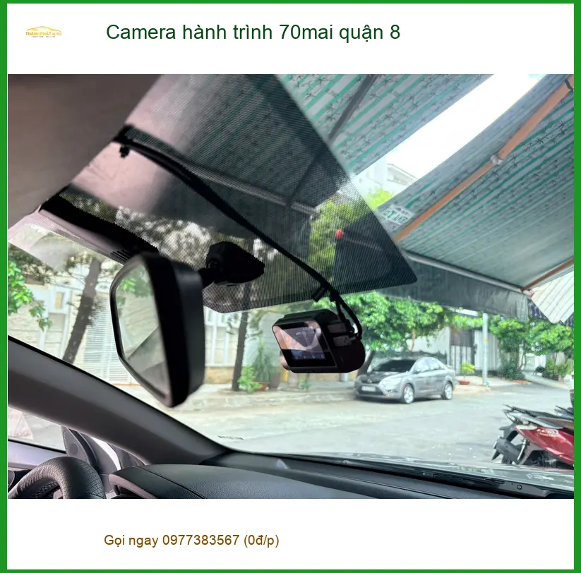 Trung Tâm Gắn Camera Hành Trình Ô Tô 70mai quận 8 - Giá Tốt TPHCM ảnh thực tế 2