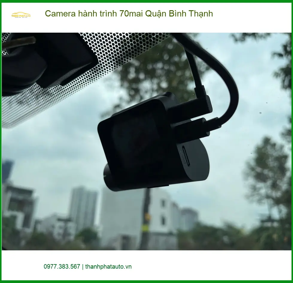 Trung Tâm Gắn Camera Hành Trình Ô Tô 70mai Quận Bình Thạnh - Giá Tốt TPHCM ảnh thực tế 2