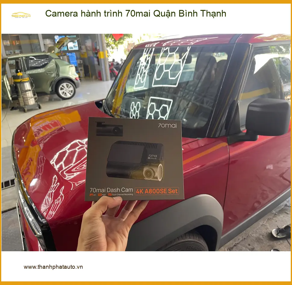 Trung Tâm Gắn Camera Hành Trình Ô Tô 70mai Quận Bình Thạnh - Giá Tốt TPHCM ảnh thực tế 3