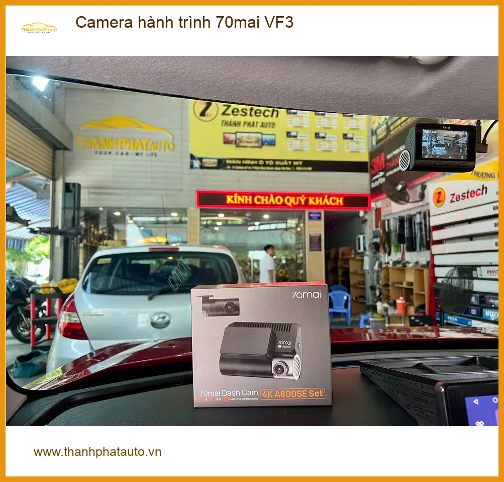 Chú Cường lắp Camera hành trình 70mai VF3 cho Honda CRV tại Quận 1, ưu tiên chính hãng. ảnh thực tế 3