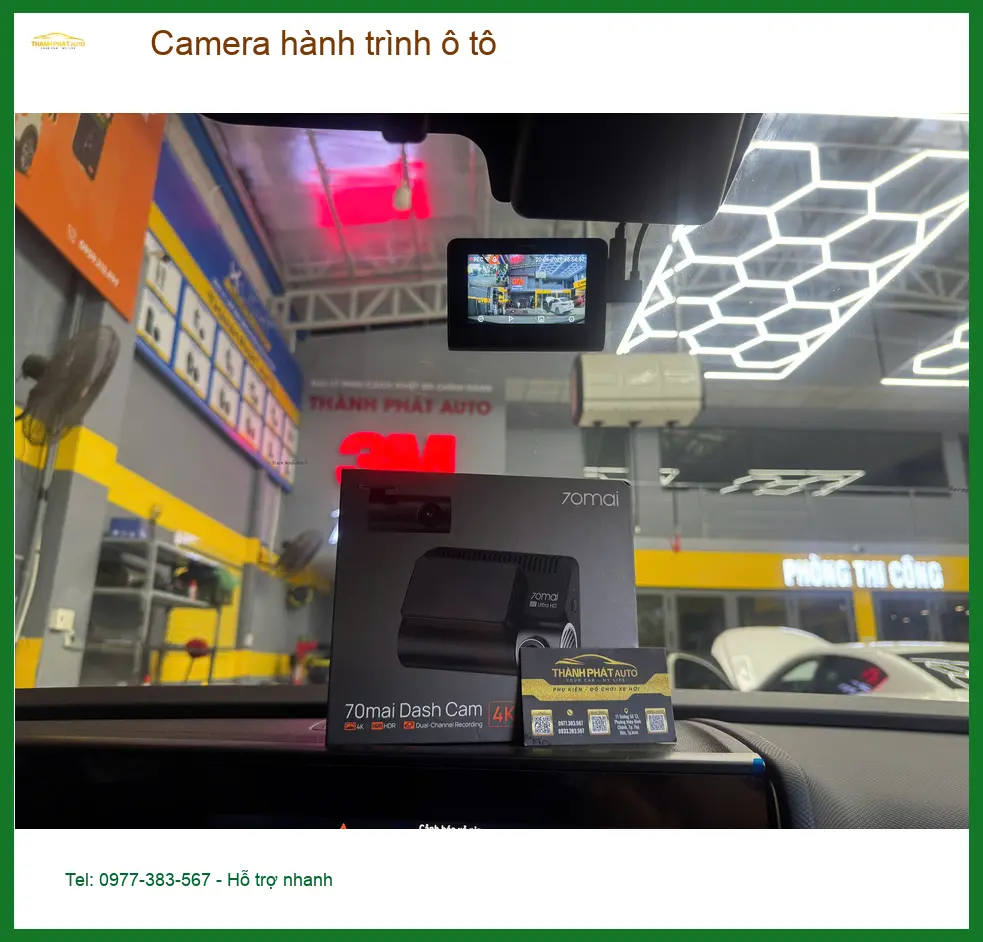 Anh Khải lắp camera hành trình ô tô cho Hyundai Accent tại Quận Tân Phú ảnh thực tế 2