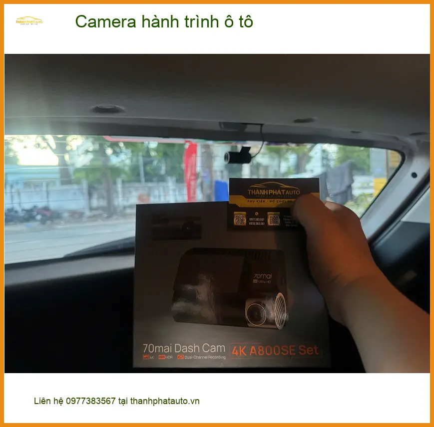 Anh Khải lắp camera hành trình ô tô cho Hyundai Accent tại Quận Tân Phú ảnh thực tế 3