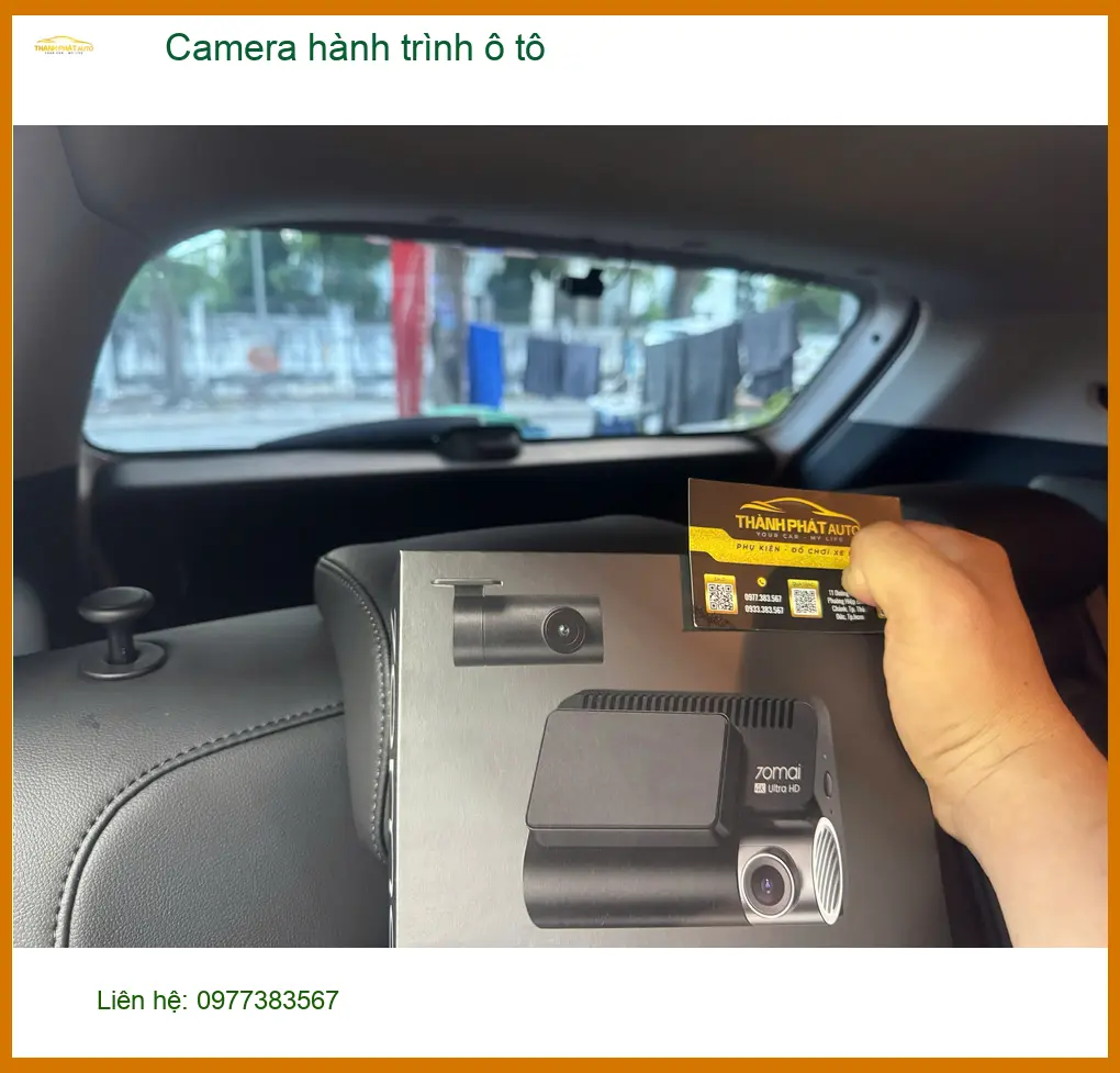 Anh Khải lắp camera hành trình ô tô cho Hyundai Accent tại Quận Tân Phú ảnh thực tế 4