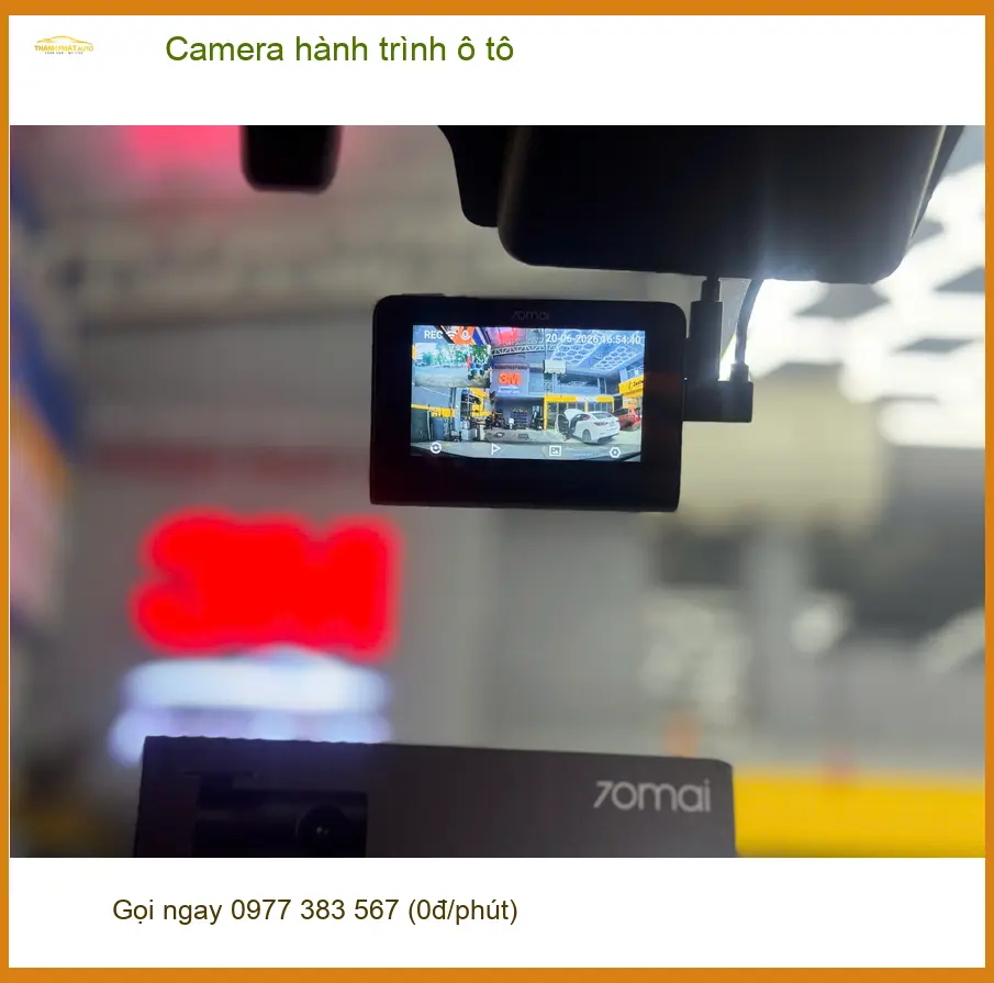 Anh Khải lắp camera hành trình ô tô cho Hyundai Accent tại Quận Tân Phú ảnh thực tế 5