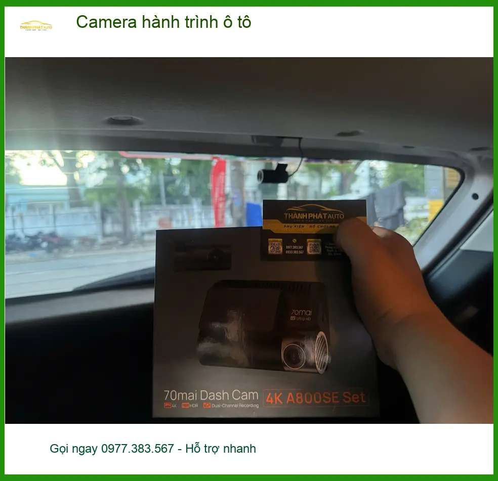 Anh Khải lắp camera hành trình ô tô cho Honda HR-V tại Quận 10 vì đi công tác xa ảnh thực tế 3