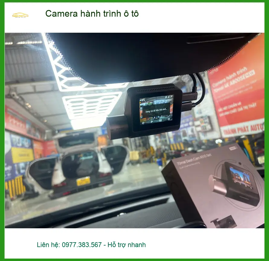 Chú Minh lắp Camera hành trình ô tô cho Mazda CX-5 tại Hóc Môn