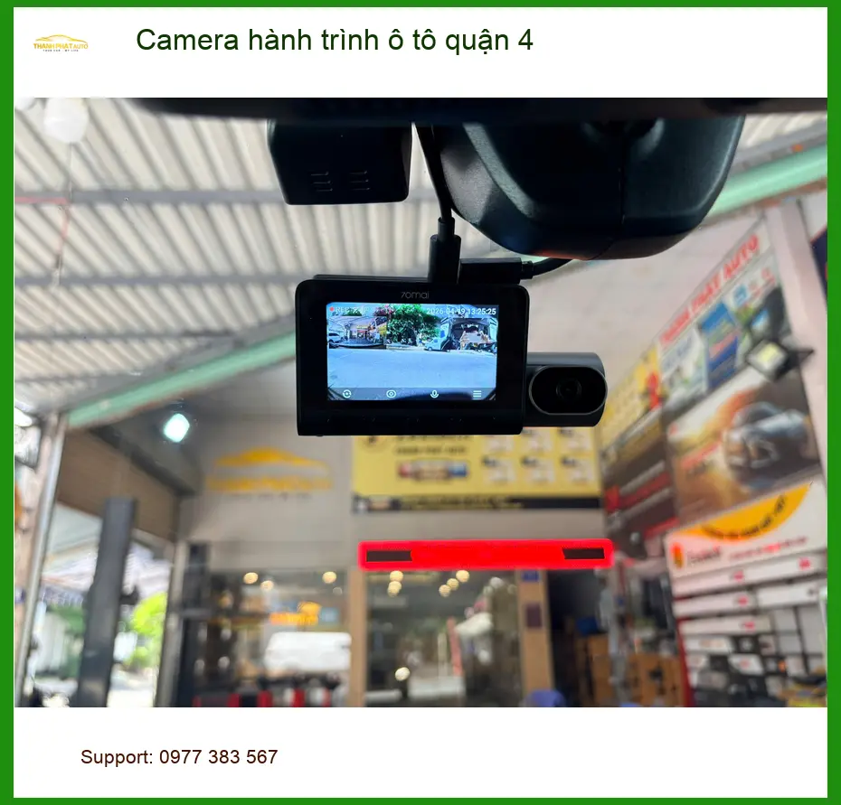 Địa Chỉ Lắp Camera Hành Trình Ô Tô hành trình ô tô quận 4 - Giá Tốt TPHCM