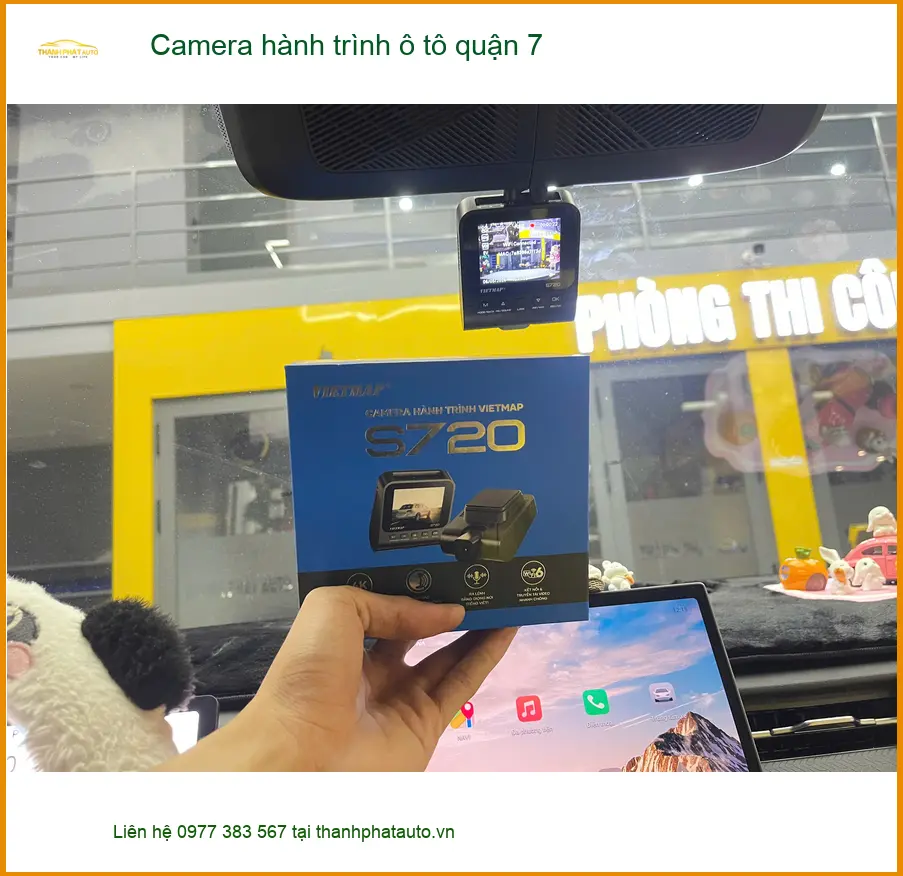 Trung Tâm Lắp Camera Hành Trình Ô Tô Tại Quận 7 - Lắp Đặt Uy Tín TPHCM