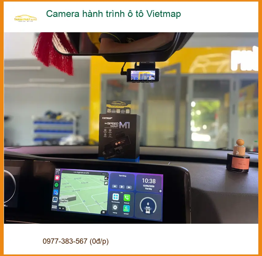 Chú Tấn lắp Camera hành trình ô tô Vietmap cho Honda CR-V tại Quận 9 ảnh thực tế 2