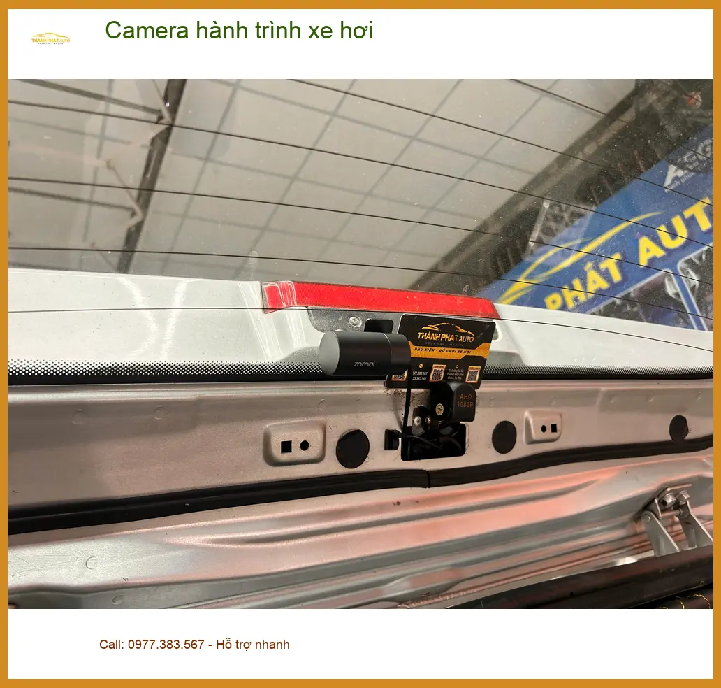 Chị Hằng lắp camera hành trình xe hơi cho Honda CR-V tại Quận 5 ảnh thực tế 4