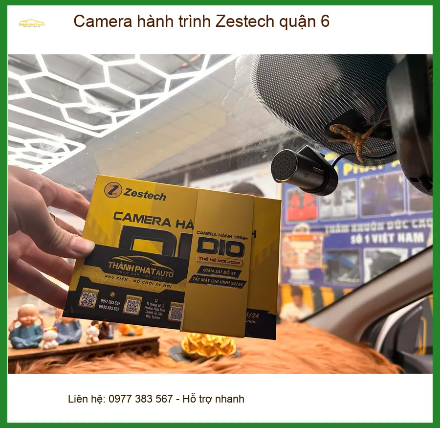 Trung Tâm Lắp Đặt Camera Hành Trình Ô Tô Zestech Quận 6 - Nâng Cấp Chính Hãng ảnh thực tế 2