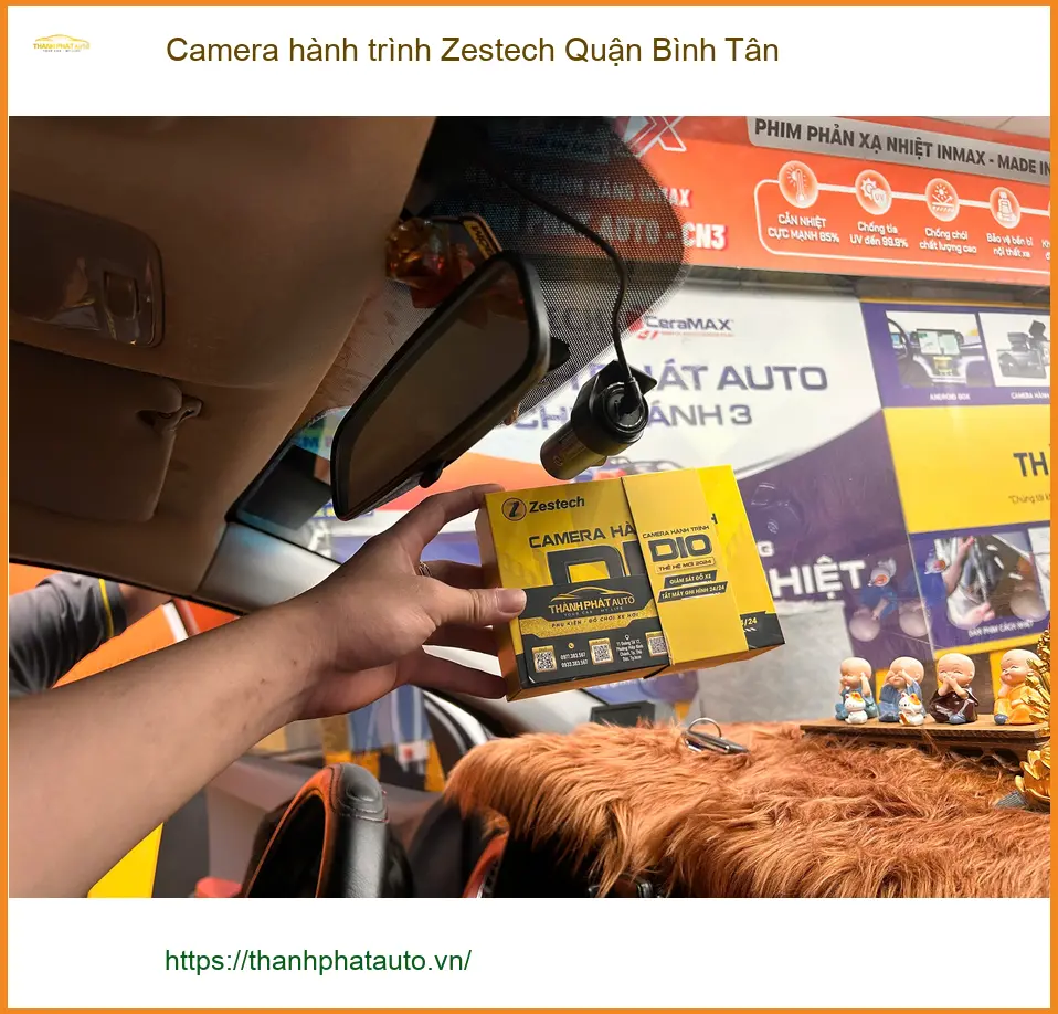 Địa Chỉ Lắp Camera Hành Trình Ô Tô Zestech Tại Quận Bình Tân - Lắp Đặt Uy Tín TPHCM