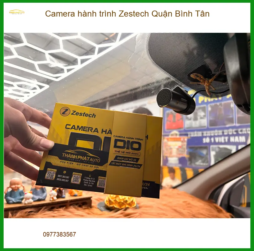 Địa Chỉ Lắp Camera Hành Trình Ô Tô Zestech Tại Quận Bình Tân - Lắp Đặt Uy Tín TPHCM ảnh thực tế 2
