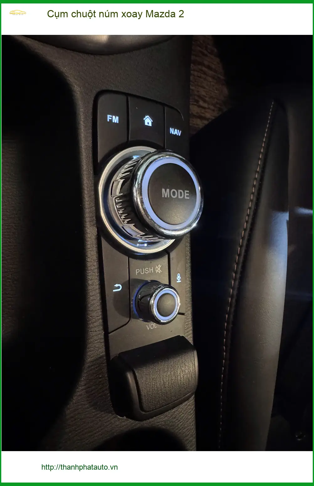 Anh Khang thay cụm chuột núm xoay Mazda 2 tại Hóc Môn vì núm zin bị trượt
