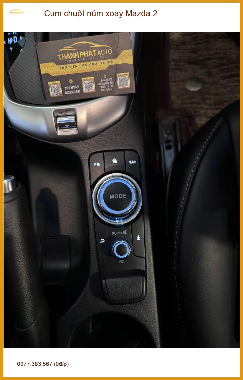 Anh Khang thay cụm chuột núm xoay Mazda 2 tại Hóc Môn vì núm zin bị trượt ảnh thực tế 5