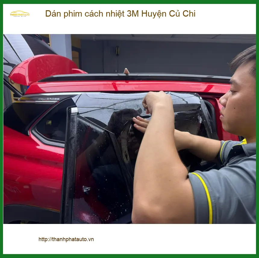 Nơi Dán Phim Cách Nhiệt Ô Tô phim cách nhiệt 3M Huyện Củ Chi - Giá Tốt TPHCM